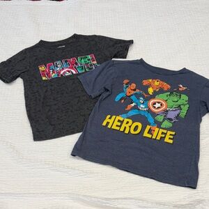 Marvel Hero Life T-Shirt Bundle in Black and Blue